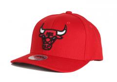 Mitchell & Ness Classic Redline Chicago Bulls Snapback Red 
