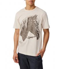 Makia Finnhorse T-Shirt Natural White