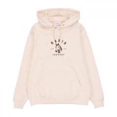 Makia Kallblod Hooded Sweatshirt Natural White