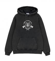 Makia Kontio Hooded Sweatshirt Washed Black