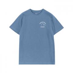 Makia Mate T-Shirt Fog Blue