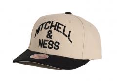 Mitchell & Ness Branded Athletics Arch Pro Snapback Off White / Black