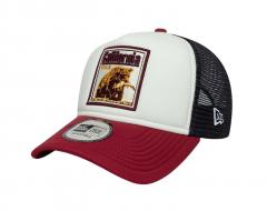 New Era 9FORTY A-Frame Trucker Graphic Patch White