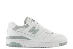 New Balance Womens 550 White / Juniper