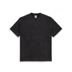 Polar Skate Co. Contrast Stroke Logo T-Shirt Silver Black / Black