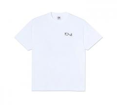 Polar Skate Co. Happy Sad Fill Logo T-Shirt White