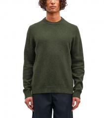 Samsoe Samsoe Isak Knit Sweater Forest Night