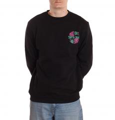 Santa Cruz Dressen Rose Two Sweatshirt Black