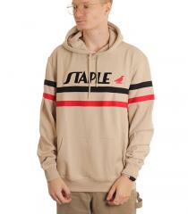 Staple Raceway Hoodie Stone  