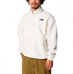 The North Face High Pile Quarter Fleece Gardenia White 