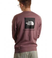 The North Face Raglan Red Box Crew New Fawn Grey