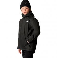 The North Face Youth Warm Storm Rain Jacket TNF Black