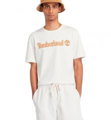 Timberland Linear Logo T-Shirt White