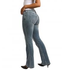 True Religion Becca Low Rise Bootcut Peak Spot