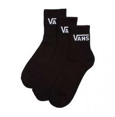 Vans Classic Half Crew Socks 3-Pack Black