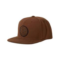 Brixton Oath III Snapback Coffee