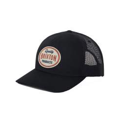 Brixton Henry Trucker Hat Black / Black