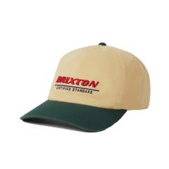 Brixton Certified Adjustable Hat Washed Celestial Yellow / Mediterranean Teal