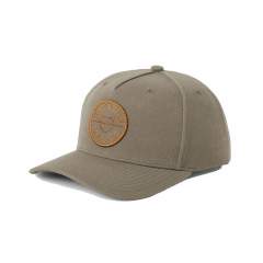 Brixton Crest Netplus MP Snapback Dark Olive / Caramel