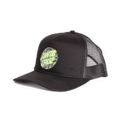 Santa Cruz Vivid Slick Dot Meshback Cap Black